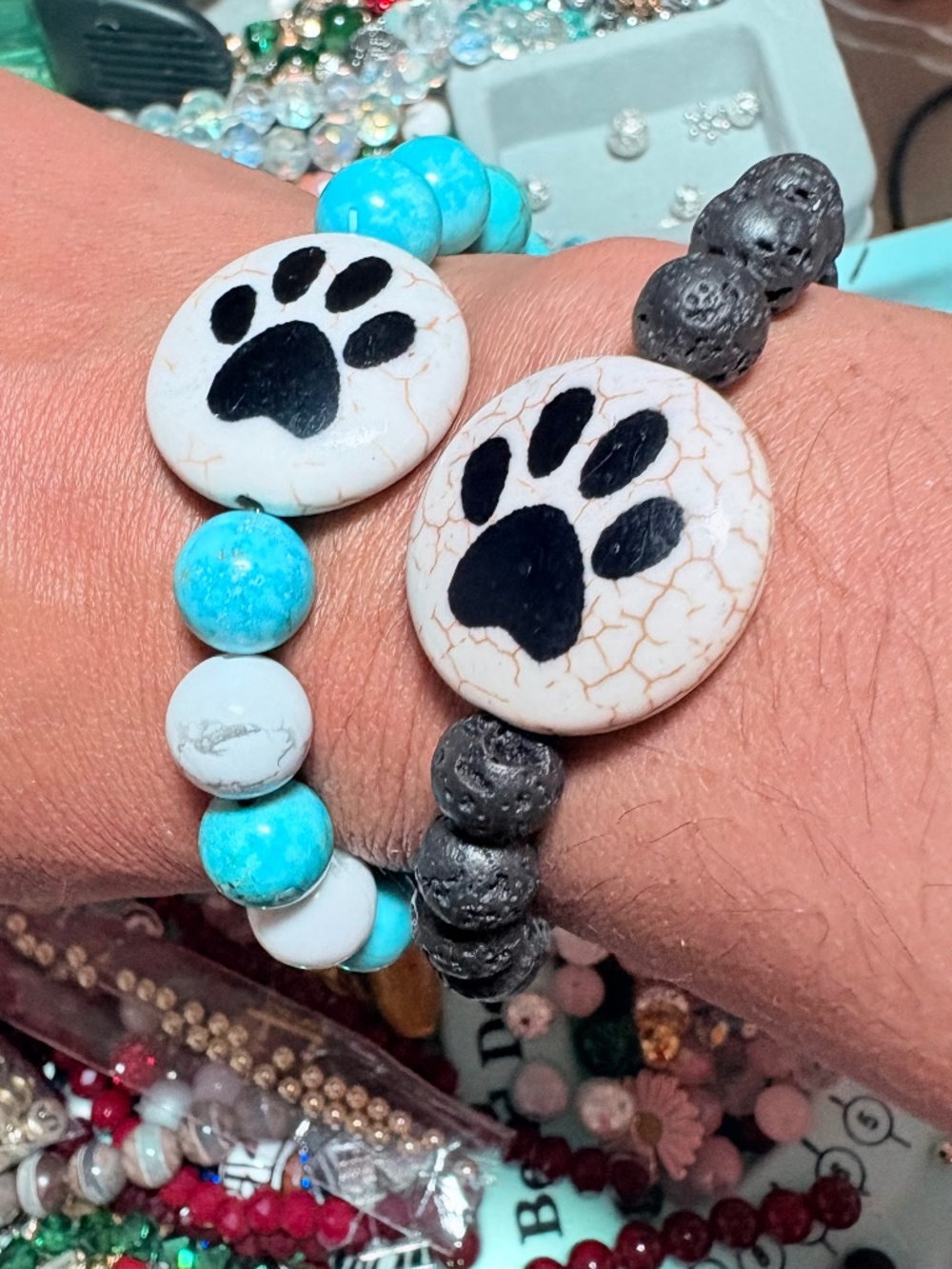 Pet Paw Bracelets